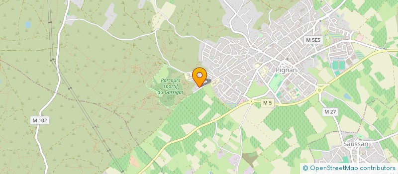 localisation de l'entreprise SCI CZPZ  PIGNAN