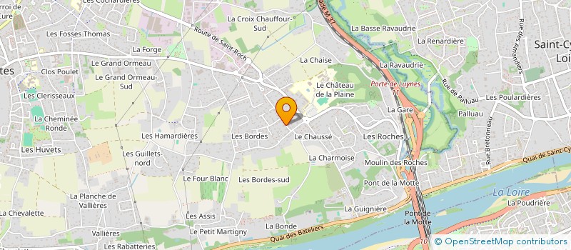localisation de l'entreprise SCI D.2.M. à FONDETTES