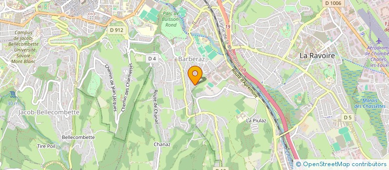 localisation de l'entreprise SCI D.2.M.  BARBERAZ