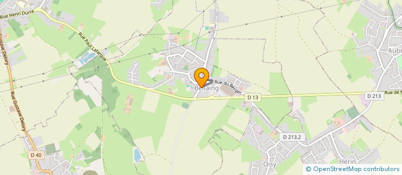 localisation de l'entreprise SCI D.3.D à WALLERS