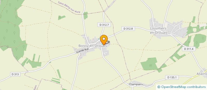localisation de l'entreprise SCI D.4.L. à BOISSY-EN-DROUAIS
