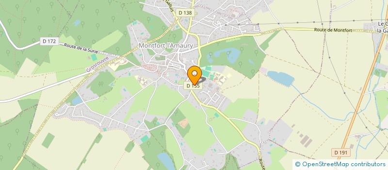 localisation de l'entreprise SCI D.A.A.P  MONTFORT-L'AMAURY