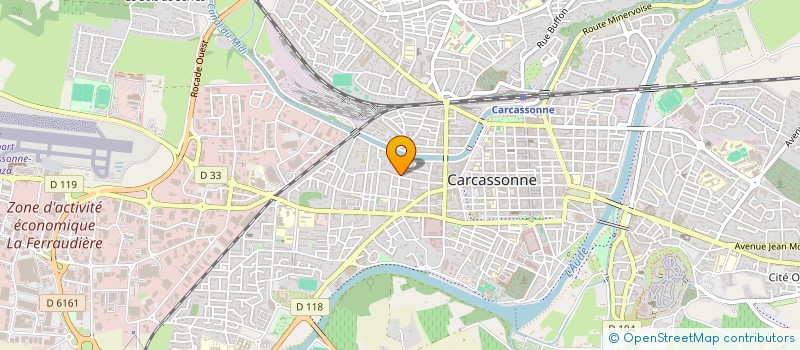 localisation de l'entreprise SCI D.A.B.E. à CARCASSONNE