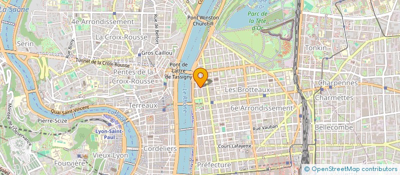 localisation de l'entreprise SCI D.A.G  LYON