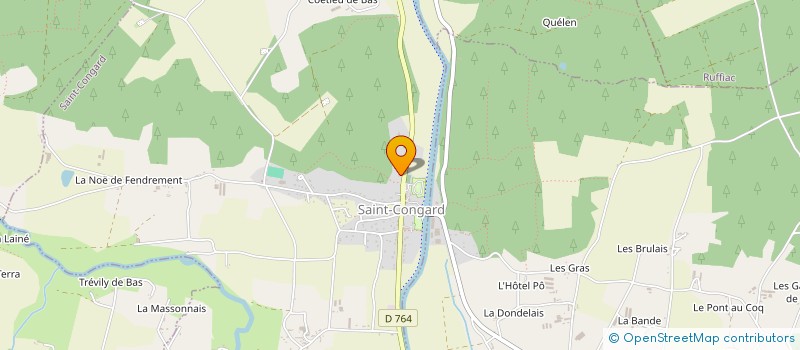 localisation de l'entreprise SCI D&A IMMO  SAINT-CONGARD