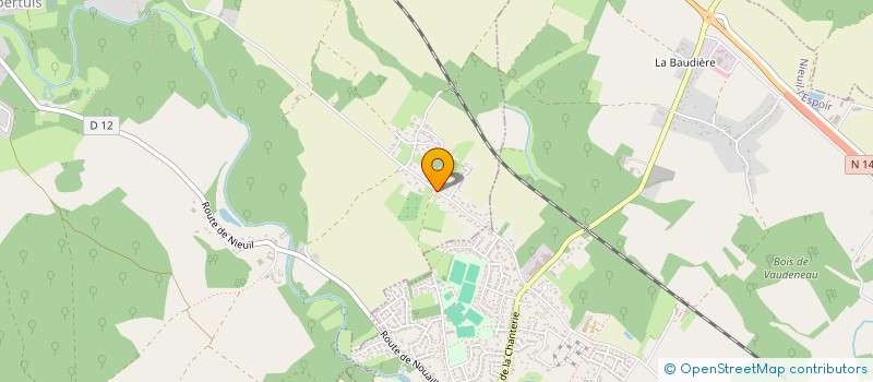 localisation de l'entreprise SCI D.A.L.  NIEUIL-L'ESPOIR