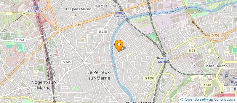 localisation de l'entreprise SCI D.A.L.A  BRY-SUR-MARNE