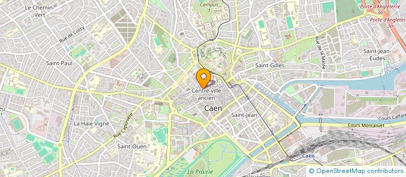 localisation de l'entreprise SCI D.A.M.  CAEN
