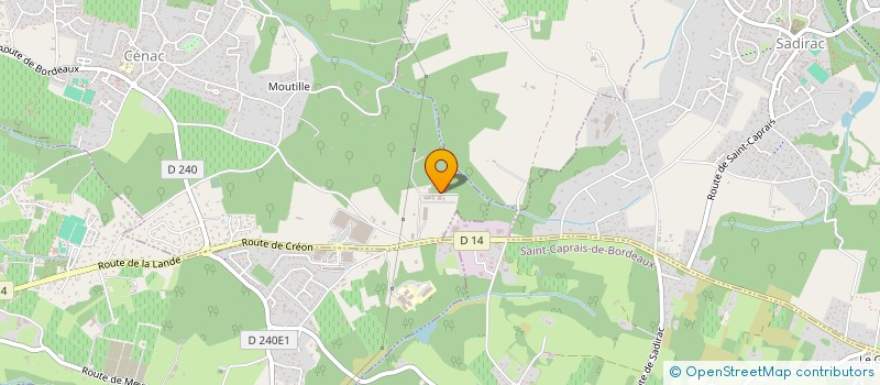 localisation de l'entreprise SCI D.A.S  CAMBLANES-ET-MEYNAC