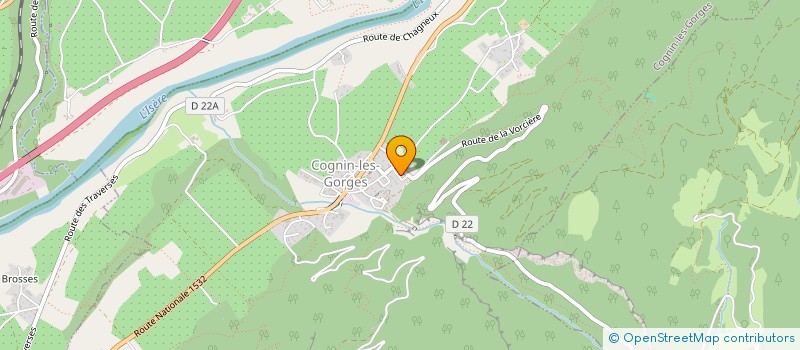 localisation de l'entreprise SCI D.A.S.  L'ALBENC