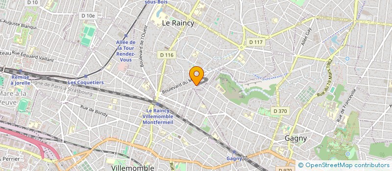 localisation de l'entreprise SCI D A S Y à LE RAINCY