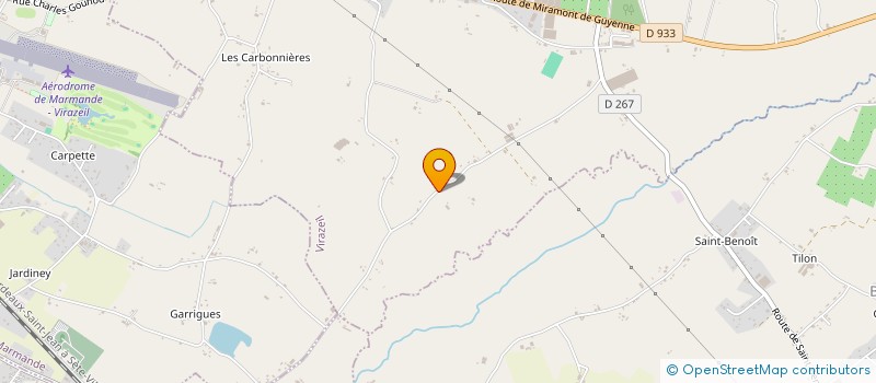 localisation de l'entreprise SCI D.A1  TONNEINS