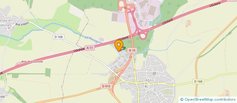 localisation de l'entreprise SCI D'ABLIS  ABLIS