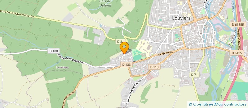 localisation de l'entreprise SCI D ACQUIGNY LES PATIS à LOUVIERS