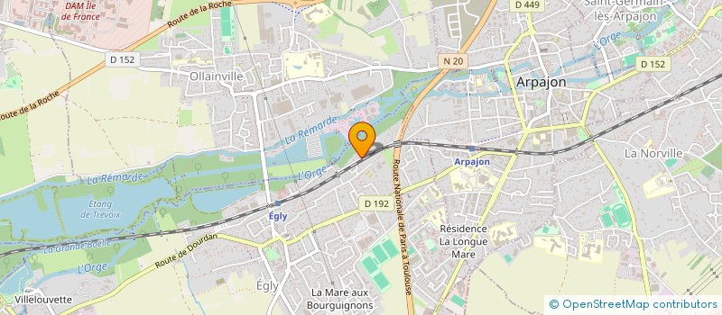 localisation de l'entreprise SCI D'ACQUISITION BATIM INDUS INDIV...  EGLY