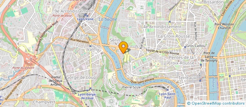 localisation de l'entreprise SCI D ACQUISITION ET DE GESTION  LYON