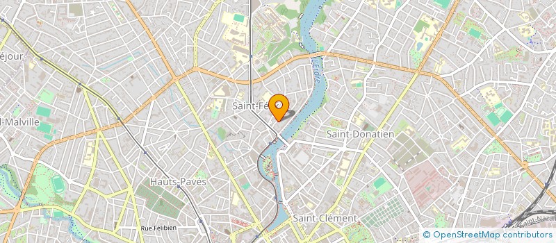localisation de l'entreprise SCI D'AGLOA à NANTES