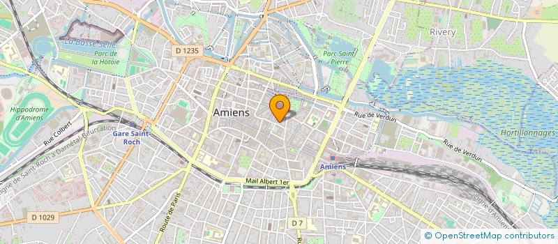 localisation de l'entreprise SCI D'AGUESSEAU à AMIENS