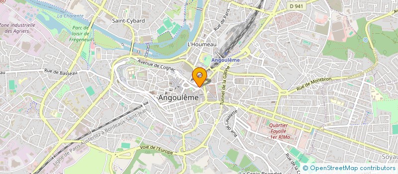 localisation de l'entreprise SCI D 'AGUESSEAU à ANGOULEME