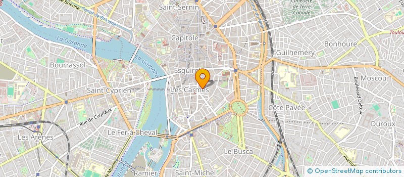 localisation de l'entreprise SCI D'ALET-USTOU à TOULOUSE