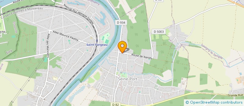 localisation de l'entreprise SCI D'ALEXTIA LYON  SEINE-PORT