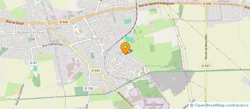 localisation de l'entreprise SCI D ALSACE à ANICHE