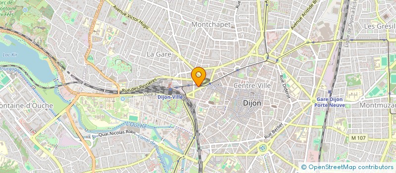 localisation de l'entreprise SCI D'ALUZE à DIJON