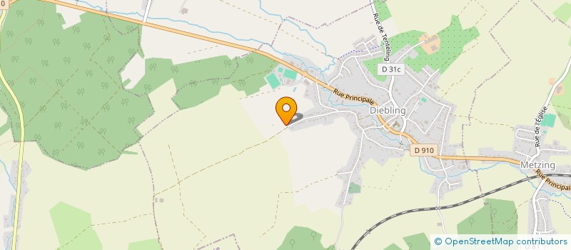 localisation de l'entreprise SCI D'AMICO  DIEBLING