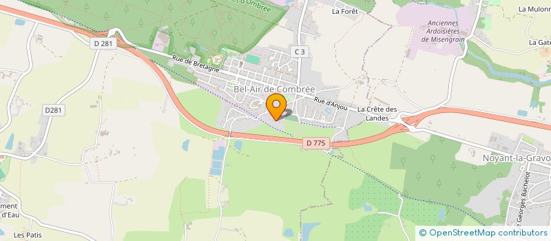 localisation de l'entreprise SCI D 'AMONT  CARBAY