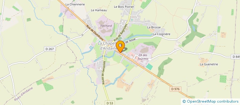 localisation de l'entreprise SCI D'ANDAINE CHATELAIS à RIVES D'ANDAINE