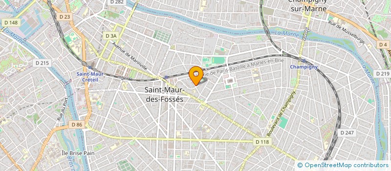 localisation de l'entreprise SCI D ANGERVILLE SCAMAC à SAINT-MAUR-DES-FOSSES