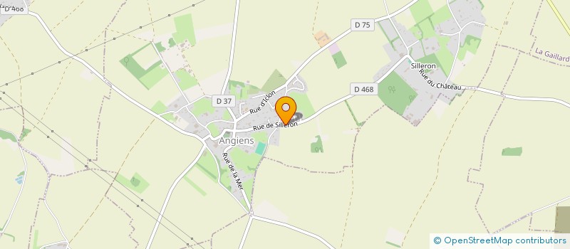 localisation de l'entreprise SCI D'ANGIENS  ANGIENS