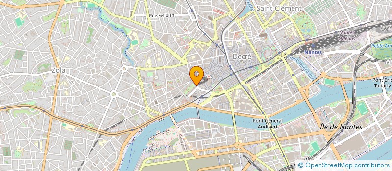 localisation de l'entreprise SCI D'ANGLETERRE à NANTES