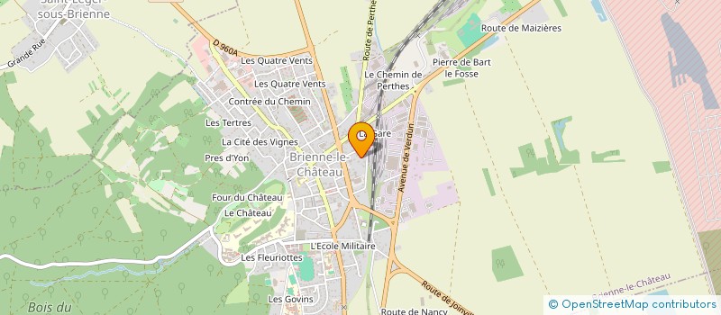 localisation de l'entreprise SCI D ANNALINE  BRIENNE-LE-CHATEAU