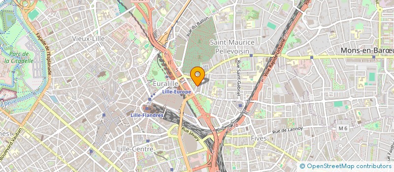 localisation de l'entreprise SCI D'ANNUNZIO à LILLE