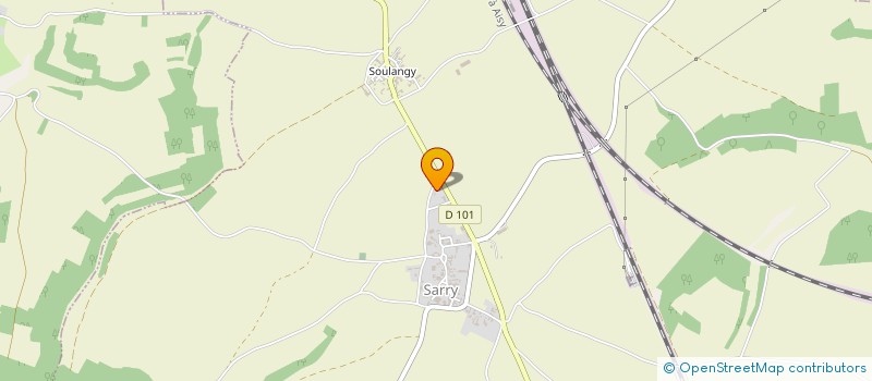 localisation de l'entreprise SCI D'ANTHONNAY à NOYERS