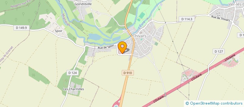 localisation de l'entreprise SCI D'AOUT à THIVARS
