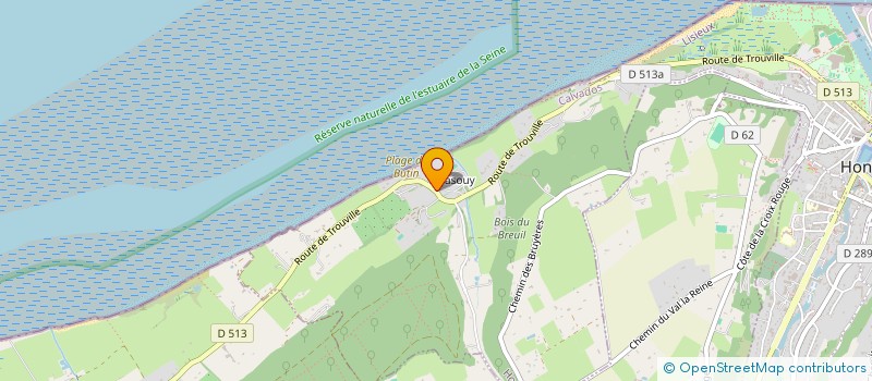 localisation de l'entreprise SCI D APREVAL  PENNEDEPIE