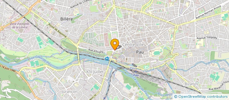 localisation de l'entreprise SCI D'ARAGON à PAU