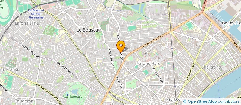 localisation de l'entreprise SCI D'ARASU  LE BOUSCAT