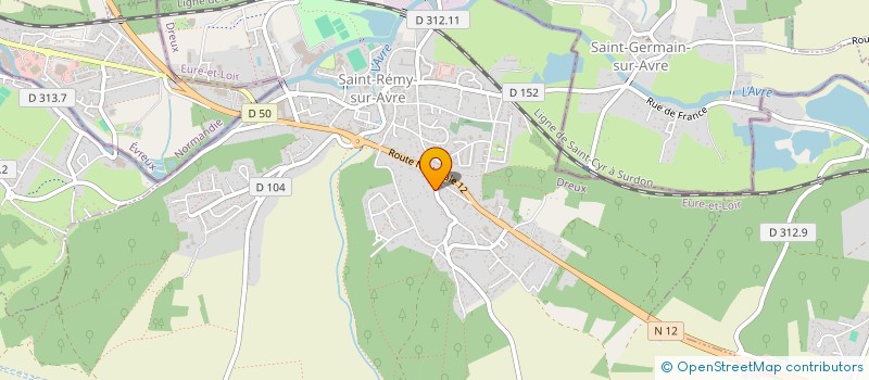 localisation de l'entreprise SCI D ARCOLE à SAINT-REMY-SUR-AVRE