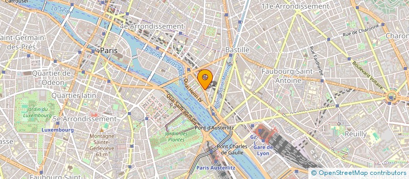 localisation de l'entreprise SCI D'ARGOS  PARIS