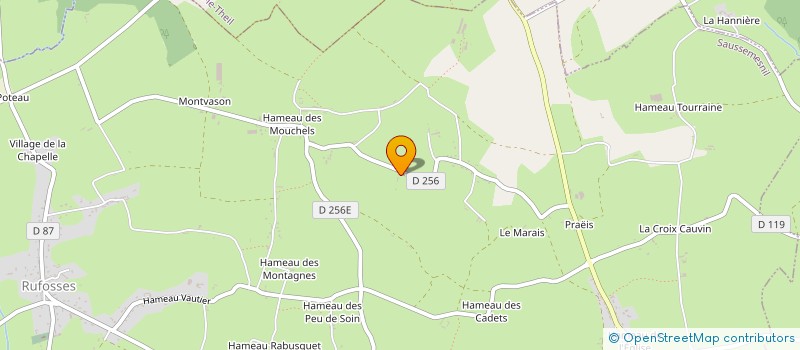 localisation de l'entreprise SCI D'ARMANVILLE à VALOGNES