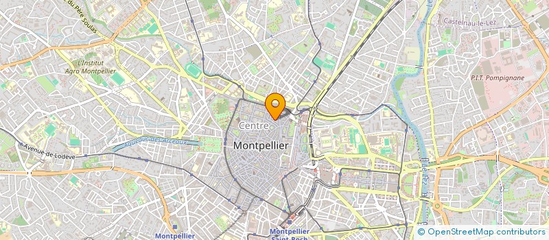 localisation de l'entreprise SCI D'ARMELUCHE à MONTPELLIER