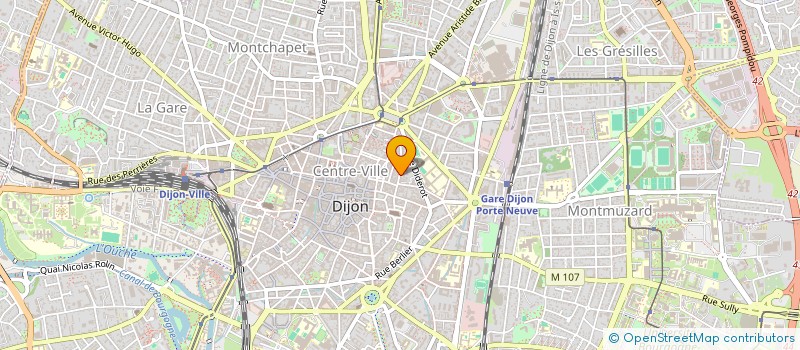 localisation de l'entreprise SCI D'ARMEN à DIJON