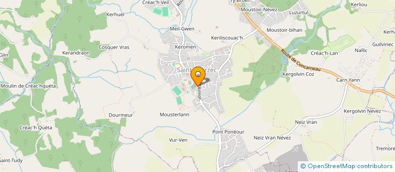 localisation de l'entreprise SCI D ARMOR  SAINT-EVARZEC