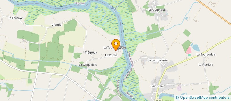 localisation de l'entreprise SCI D ARMOR  GUENROUET