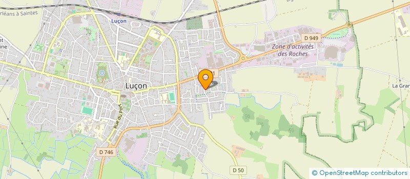 localisation de l'entreprise SCI D'ARMOR  LUCON