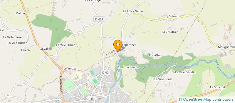 localisation de l'entreprise SCI D ARMOR  LE FIL