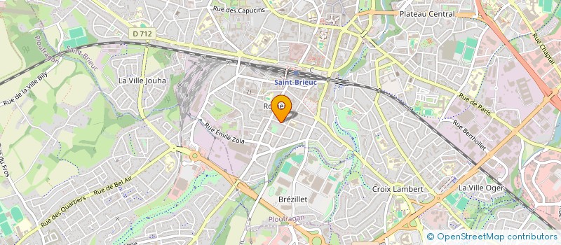 localisation de l'entreprise SCI D'ARMORIQUE à SAINT-BRIEUC